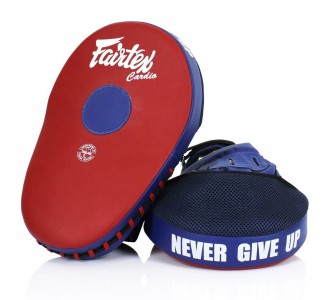 Боксерские лапы Fairtex (FMV-13 red/blue)